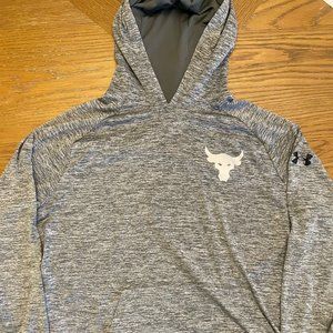 UA Project Rock Hooded Pullover (L)
